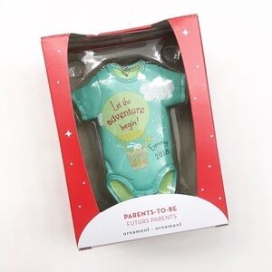 NEW Heirloom Ornaments Parents-To-Be Future Parents Christmas ornament